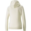 Bluza damska Puma Holiday Hoodie FL kremowa 589549 73