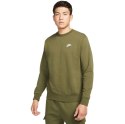 Bluza męska Nike Nsw Club Crw Ft khaki BV2666 326