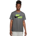 Koszulka męska Nike NSW Tee Just Do It Swoosh szara AR5006 068