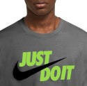 Koszulka męska Nike NSW Tee Just Do It Swoosh szara AR5006 068