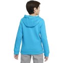 Bluza dla dzieci Nike Nsw Club FT Lbr Po Hoodie niebieska DD8564 447