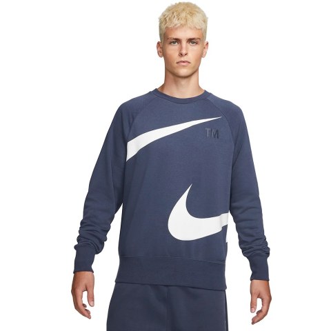 Bluza męska Nike Nsw Swoosh Sbb Crew niebieska DD5993 437