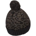 Czapka Nike Nsw Beanie Cuffed Pom Futura czarno-brązowa DM8403 010