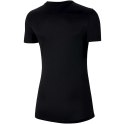 Koszulka damska Nike NK Dry Leg Tee Crew czarna AQ3210 010