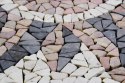 Mozaika kamienna SŁOŃCE, marmurowe, 1m2