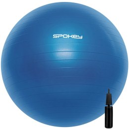 Piłka gimnastyczna Spokey Fitball 55 cm BL niebieska 929871