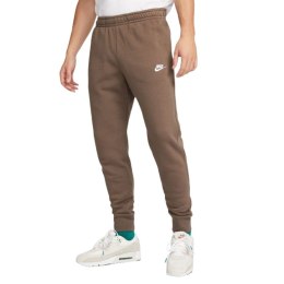 Spodnie męskie Nike Nsw Club Jogger brązowe BV2671 004