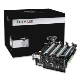 Lexmark oryginalny bęben 70C0P00, black, 700P, 40000s, Lexmark CX510de, CX410de, CX310dn, CS510de, CS410n, CS310n