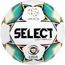 Piłka nożna Select Liga Replica biało-zielona