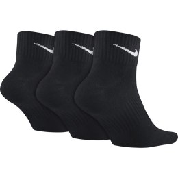 Skarpety Nike Lightweight Quarter 3pary czarne SX4706 001