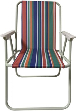Składane krzesło kempingowe, kolorowe