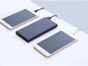 Srebrny Power Bank Xiaomi Mi 2S 10000mAh Quick Charge 3.0