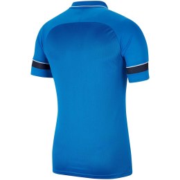 Koszulka męska Nike DF Academy 21 Polo SS niebieska CW6104 463