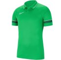 Koszulka męska Nike DF Academy 21 Polo SS zielona CW6104 362