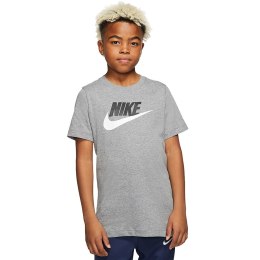 Koszulka dla dzieci Nike Tee Futura Icon Td szara AR5252 091