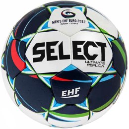 Piłka ręczna Select Ultimate Replica EHF 2 granatowo-biała