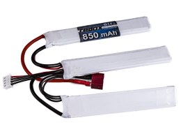 Pakiet Akumulator ASG Redox LiPo 11,1V 850mAh 20c 1+1+1 Rozdzielony