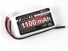 Redox 1100 mAh 7,4V 30C (wtyczka JR) - pakiet LiPo