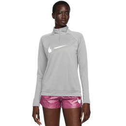 Bluza damska Nike Dri-Fit Swoosh Run HZ Midlayer szara DD6841 073