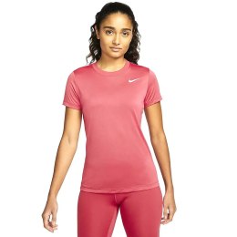 Koszulka damska Nike NK Dry Leg Tee Crew różowa AQ3210 622