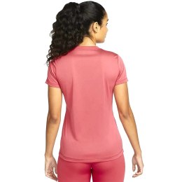 Koszulka damska Nike NK Dry Leg Tee Crew różowa AQ3210 622