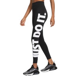 Legginsy damskie Nike Nsw Essntl Gx Hr Lggng Jdi czarne CZ8534 010