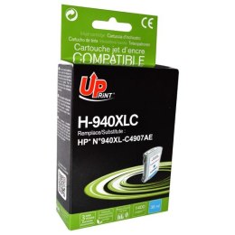 UPrint kompatybilny ink / tusz z C4907AE, HP 940XL, cyan, 35ml, H-940XL-C, dla HP Officejet Pro 8000, Pro 8500