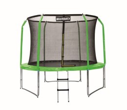 Zestaw osłon na trampolinę - zielony, 244 cm