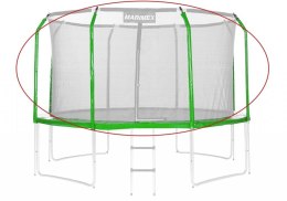 Zestaw osłon na trampolinę - zielony, 305 cm