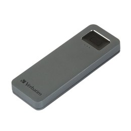 Zewnętrzny dysk SSD Verbatim USB 3.0 (3.2 Gen 1), 512GB, Executive Fingerprint Secure, 53656 szyfrowanie 256-bit AES, RODO