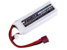 Redox ASG 2000 mAh 7,4V 20C (scalony) - pakiet LiPo