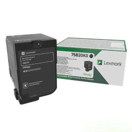 Lexmark oryginalny toner 75B20K0, black, 13000s, return, Lexmark CS727de, CS728de, CX727de, O
