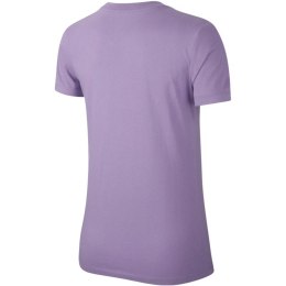 Koszulka damska Nike Dry Tee Dfc Crew fioletowa AQ3212 574