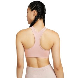 Stanik damski Nike Nk Dri-FIT Swoosh Mtlc Gx Bra różowy DD1458 601