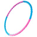 MAXXIVA Obręcz do masażu Hula Hoop, 100 cm, niebiesko-różowa