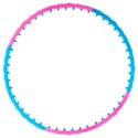 MAXXIVA Obręcz do masażu Hula Hoop, 100 cm, niebiesko-różowa