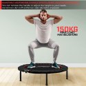 Physionics Trampolina Fitness 101 cm, do 150 kg, czerwona