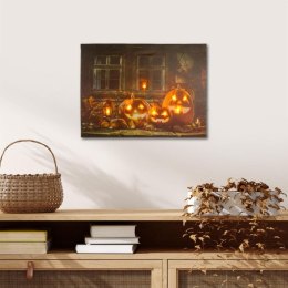 Podświetlany obraz Halloween, 30 x 40 cm, 9 LED
