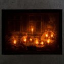 Podświetlany obraz Halloween, 30 x 40 cm, 9 LED
