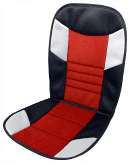 Pokrowiec na siedzenie Tetris - 46 x 102 cm, czarny / czerwo