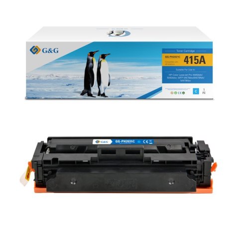 G&G kompatybilny toner z W2031A, black, NT-PH2031C, bez chipu, dla HP Color LaserJet Pro M454dn/M454dw, MFP M479dw/M479f, N