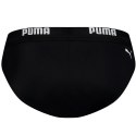 Slipy kąpielowe męskie Puma Swim Men Logo Swim Brief czarne 907655 04