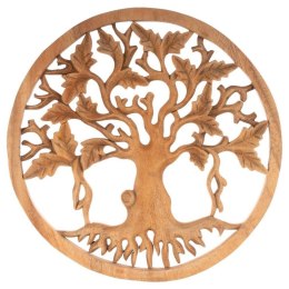 Dekoracja drewniana ręcznie robiona drzewo życia 30 cm
