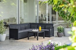 KETER Zestaw ogrodowy, sofa + stół, formowany plastik