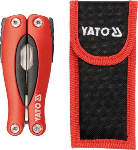 YATO Nóż wielofunkcyjny 9 funkcji 160 mm