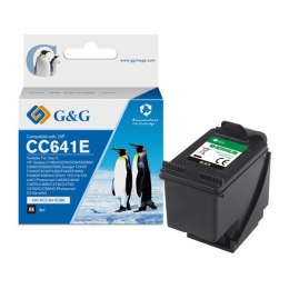 G&G kompatybilny ink / tusz z CC641EE, HP 300XL, black, 18ml, ml NH-RC641BK, dla HP Deskjet D1660, Deskjet D1663, D2500, D2530,