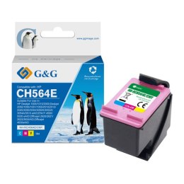 G&G kompatybilny ink / tusz z CH564EE, HP 301XL, color, 18ml, ml NH-RC564C, dla HP Deskjet 1000, 2000, 3000, 1050, 2050, 3050 AI