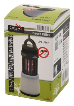 Cattara Ładowalna latarka i pułapka na owady Plum