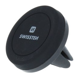 Uchwyt magnetyczny do telefonu lub GPS Swissten do samochodu, S-Grip AV-M4, czarny, metal, telefon