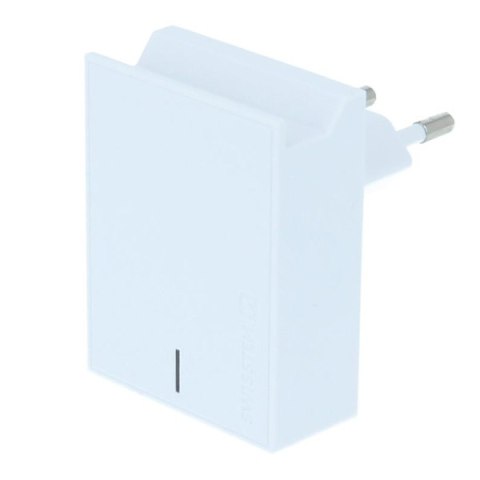 Zasilacz / sieciowy adapter SWISSTEN 45W, 1 port, USB-C, biały